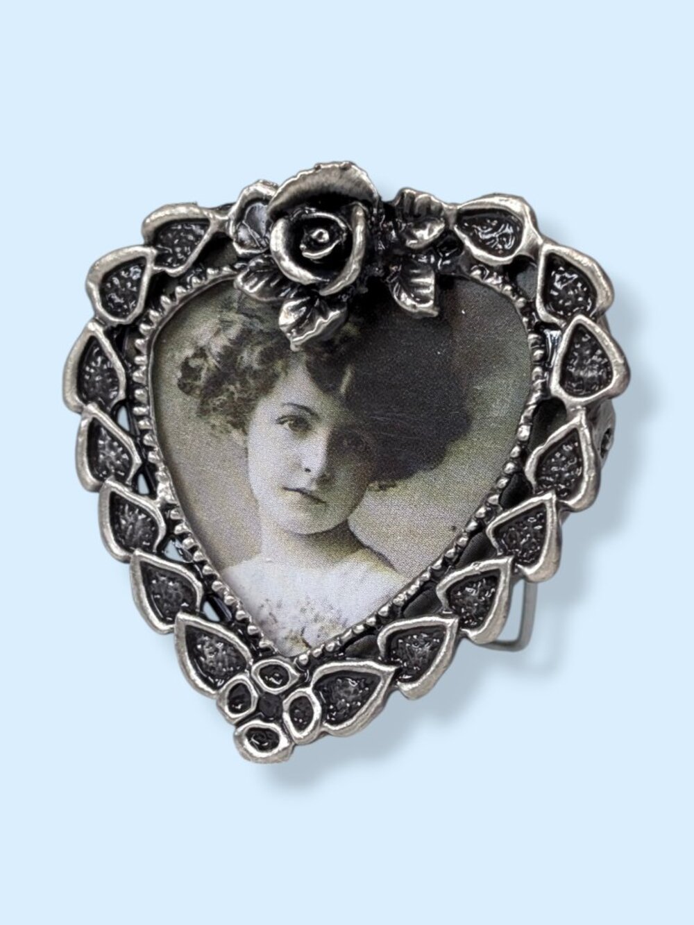 Vintage 1970s-80s Dainty Heart Photo Frame